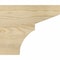 Ekena Millwork Monterey Rough Sawn Rafter Tail, Douglas Fir, 4"W x 10"H x 12"L RFT04X10X12MON00RDF - alternate 2